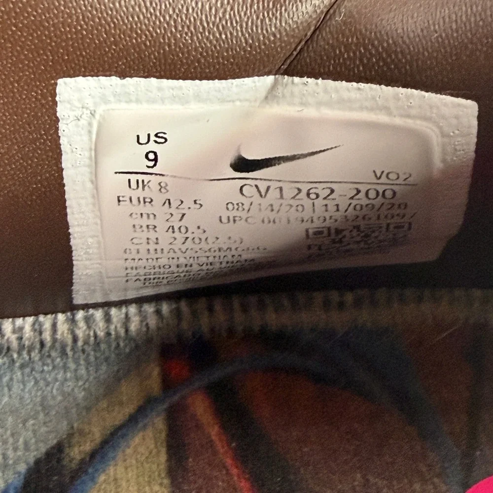 Nike Metcon 6 Training Shoes Mens 9 Brown Gold Gum‎ Premium CV1262-200